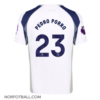 Billige Fotballdrakt Tottenham Hotspur Pedro Porro #23 Replika Hjemmedrakt 2025-26 Kortermet